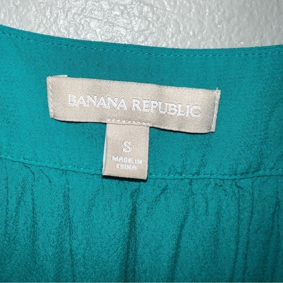 Banana Republic Teal Blue Sleeveless Top - Picture 5 of 6